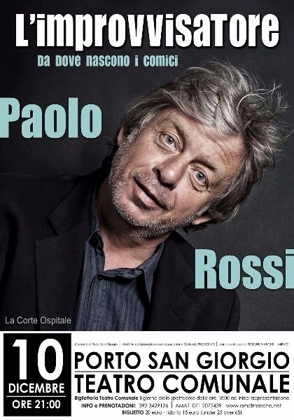 L'IMPROVVISATORE (PAOLO ROSSI) - 10.12.16